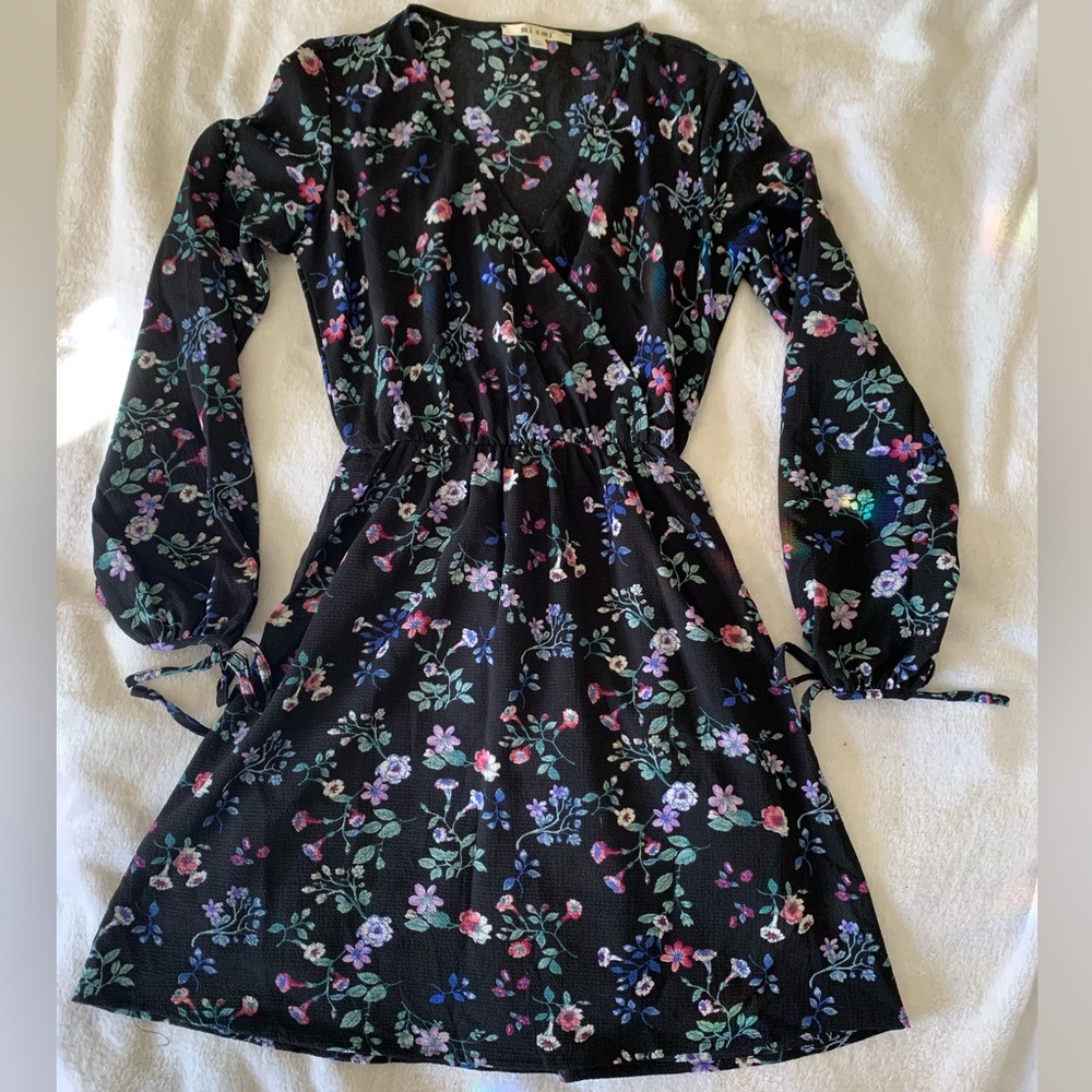 Floral Long Sleeve Dress